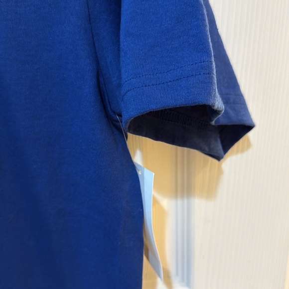 American Giant Blue Short Sleeve Tee American Made NWT! Patriotic 🇺🇸 - Picture 3 of 4